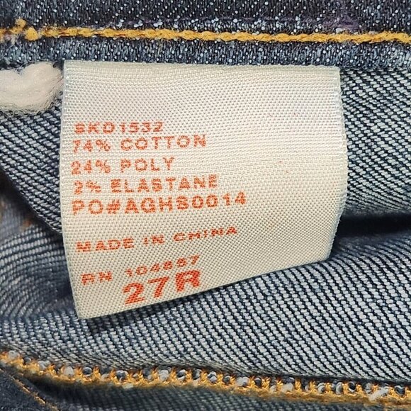 AG Adriano Goldschmied The Jegging Super Skinny Jeans 27 Dark Wash Stretch - Picture 8 of 11